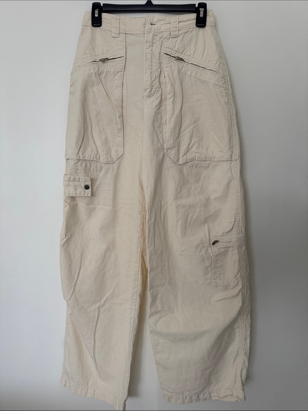 Zara Cream Women’s Cargo Pants